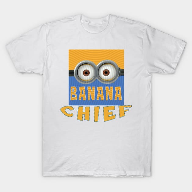 MINION BANANA USA CHIEF T-Shirt by LuckYA